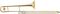 Bach&nbsp;16 Stradivarius Series Trombone&nbsp;Lacquer&nbsp;Silver Yellow Brass Bell Lightwt Slide .509-inch Open NeckLacquer, Yellow Brass Bell