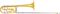 King&nbsp;2103 3B Legend Series Trombone&nbsp;Lacquer&nbsp;Yellow Brass BellLacquer, F Attachment