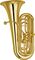 Yamaha&nbsp;YBB-621 Series 4-Valve 3/4 BBb Tuba&nbsp;Silver&nbsp;Lacquer