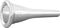 Holton&nbsp;Farkas Series French Horn Mouthpiece in Silver&nbsp;&nbsp;Silver, MC