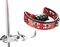 Pearl&nbsp;Ultra-Grip Steel Tambourine&nbsp;&nbsp;Red, Mounted