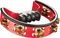 Pearl&nbsp;Ultra-Grip Brass Tambourine&nbsp;&nbsp;Red