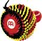 Meinl&nbsp;Fiberglass Cabasa&nbsp;&nbsp;Red