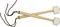 Verve&nbsp;X Series Marching Bass Drum&nbsp;White&nbsp;22X14Mallets