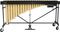 Yamaha&nbsp;YAMAHA YV-3910C PROFESSIONAL 3.5 OCTAVE GOLD GLOSS VIBRAPHONE W/COVER&nbsp;&nbsp;Vibraphone, Back