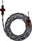 Bullet Cable&nbsp;Cross Instrument Cable&nbsp;&nbsp;Red/Black, 12 Feet, Coiled