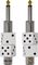 Bullet Cable&nbsp;DIY Dice Connectors Set&nbsp;Red&nbsp;StraightWhite, Straight
