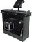 Sefour&nbsp;XS100 DJ Stand&nbsp;Black&nbsp;Black, Loaded, Left-facing
