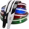 Levy's&nbsp;M17FS Vinyl Racing Stripe Guitar Strap&nbsp;&nbsp;Group Shot