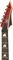 Axl&nbsp;Bloodsport Fireax Electric Guitar&nbsp;Red&nbsp;Red, Headstock