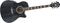Ibanez&nbsp;AEF30E Cutaway Acoustic-Electric Guitar&nbsp;&nbsp;Transparent Black