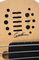 Godin&nbsp;A4 Semi-Acoustic Fretless Bass Guitar with Synth Access&nbsp;Natural&nbsp;Natural, Controls