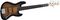 Squier&nbsp;Deluxe Jazz Bass Active V 5-String Electric Bass Guitar&nbsp;Black&nbsp;3-Tone Sunburst