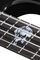 Squier&nbsp;Frank Bello Jazz Bass Guitar&nbsp;Black&nbsp;Black, Skull Inlay