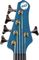 MTD&nbsp;Kingston Artist 5-String Fretless Bass Guitar&nbsp;Trans Cherry&nbsp;EbonolTrans Blue, Ebonol, Headstock