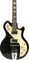 Italia&nbsp;Mondial Sportster Electric Guitar&nbsp;Black&nbsp;Black, Body Closeup