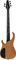 Modulus Guitars&nbsp;Quantum Q5 5-String Myrtle Top Electric Bass Guitar&nbsp;&nbsp;Clear Gloss, Back