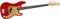 Fender&nbsp;Deluxe P Bass Special 4-String Bass&nbsp;&nbsp;Chrome Red, Rosewood Fretboard