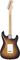 Fender&nbsp;American Standard Stratocaster Left-Handed Electric Guitar&nbsp;&nbsp;3-Tone Sunburst, Rosewood Fretboard, Back