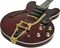 Epiphone&nbsp;Limited Edition Riviera Custom P93 Electric Guitar&nbsp;&nbsp;Wine Red, Body Closeup