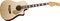 Fender&nbsp;Malibu SCE Acoustic-Electric Guitar&nbsp;3-Tone Sunburst&nbsp;Natural