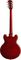 Gibson Custom&nbsp;CS-336 Figured Top Electric Guitar&nbsp;Tangerine Burst&nbsp;Faded Cherry, Back