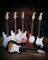 Squier&nbsp;Bullet Strat with Tremolo&nbsp;Black&nbsp;Group Shot