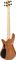 Spector&nbsp;NS-4H2-FM USA 4-String Bass Guitar&nbsp;&nbsp;Natural Oil, Black Hardware, Back