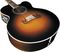 Gibson&nbsp;SJ-200 EC Acoustic-Electric Guitar&nbsp;Antique Natural&nbsp;Vintage Sunburst, Close Angle