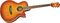 Ibanez&nbsp;AEG20E Flamed Sycamore Top Acoustic-Electric Guitar&nbsp;&nbsp;Vintage Violin