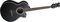 Dean&nbsp;Performer E Acoustic-Electric Guitar&nbsp;Transparent Purple&nbsp;Black