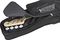 Fender&nbsp;Deluxe Double Electric Bass Guitar Gig Bag&nbsp;Black&nbsp;Black, Top Open