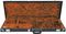 Fender&nbsp;Precision Bass Hardshell Case&nbsp;&nbsp;Black, Orange Plush Interior, Open