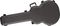 SKB&nbsp;SKB-20 Deluxe Jumbo Acoustic/Archtop Electric Guitar Case&nbsp;Black&nbsp;Black, Back