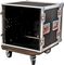 Gator&nbsp;G-Tour 10U Cast Rack Road Case with Casters&nbsp;&nbsp;Open, Angle 2