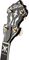 Gold Star&nbsp;GF-300FE Professional Banjo&nbsp;Flying Eagles&nbsp;Flying Eagles, Headstock
