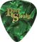 Rock Steady&nbsp;Celluloid Guitar Picks - 1 Dozen&nbsp;&nbsp;Green Pearl, Heavy