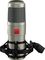 Behringer&nbsp;T-1 Tube Condenser Mic&nbsp;&nbsp;Front, with Shockmount
