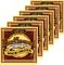 Ernie Ball&nbsp;2008 Earthwood 80/20 Bronze Rock and Blues Acoustic Guitar Strings 6 Pack&nbsp;&nbsp;2008 Earthwood 80/20 Bronze Rock and Blues Acoustic Guitar Strings - 6-Pack
