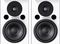 Fostex&nbsp;PM0.4W Powered Studio Monitors White&nbsp;&nbsp;Front, Pair