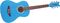 Daisy Rock&nbsp;Debutante Junior Miss Short Scale Acoustic Guitar&nbsp;Popsicle Purple&nbsp;Cotton Candy Blue