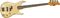 Axl&nbsp;Badwater APJ-820 Electric Bass Guitar&nbsp;Crackle Brown/White&nbsp;Crackle Brown/White