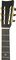 Aria&nbsp;19th Century Steel-String Acoustic Guitar&nbsp;&nbsp;Black, Headstock