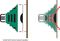 Weber Speakers&nbsp;Beam Blocker High Frequency Diffuser&nbsp;12 Inch&nbsp;4 Inch DomeInstallation Diagram