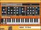 Arturia&nbsp;Origin Synthesizer&nbsp;&nbsp;Screenshot 03, Minimoog Edit