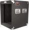 Odyssey&nbsp;CRP08W Carpeted Pro Rack with Wheels&nbsp;&nbsp;8 Space12 Space, Open, Left-facing