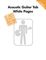 Hal Leonard&nbsp;Acoustic Guitar Tab White Pages Songbook&nbsp;&nbsp;Acoustic Guitar Tab White Pages Songbook