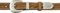 El Dorado&nbsp;Vintage Hand-Tooled Leather Guitar Strap&nbsp;Brown&nbsp;Tan, Betal Bits