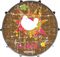 Evans&nbsp;Inked by Evans Woodstock Series Kick Drumhead&nbsp;24 Inch&nbsp;PEACEDove 2