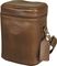 Reunion Blues&nbsp;921 Series Fabric Multiple Brass Mute Bag&nbsp;Black&nbsp;FabricChestnut Brown, Leather. Left-facing